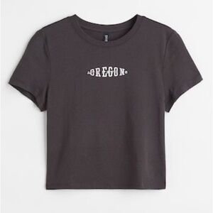 Oregon Atletics Crop Top H&M